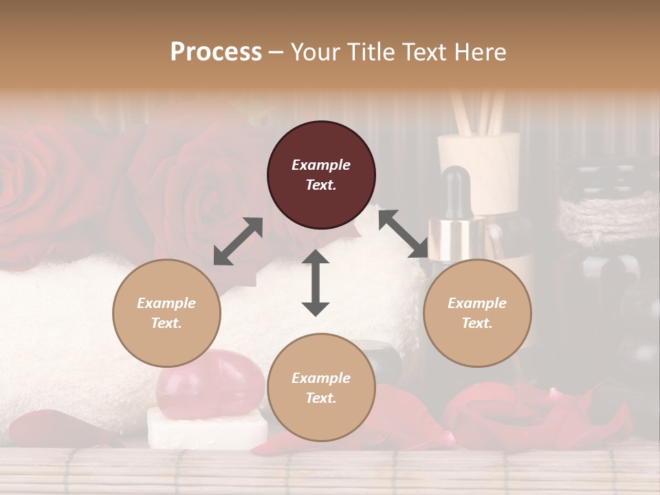 Fragrance White Balm PowerPoint Template