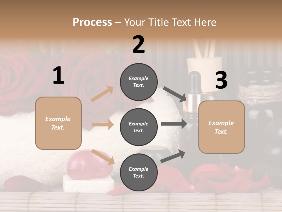 Fragrance White Balm PowerPoint Template