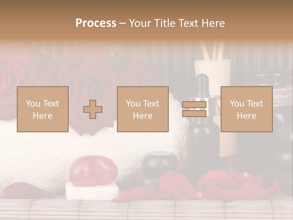 Fragrance White Balm PowerPoint Template