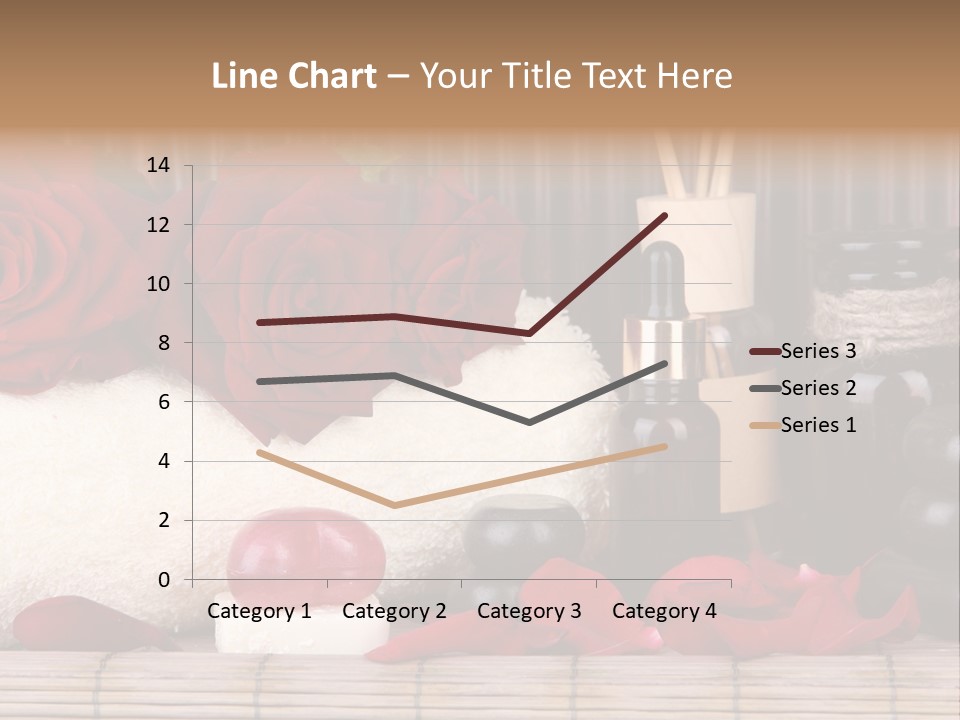 Fragrance White Balm PowerPoint Template