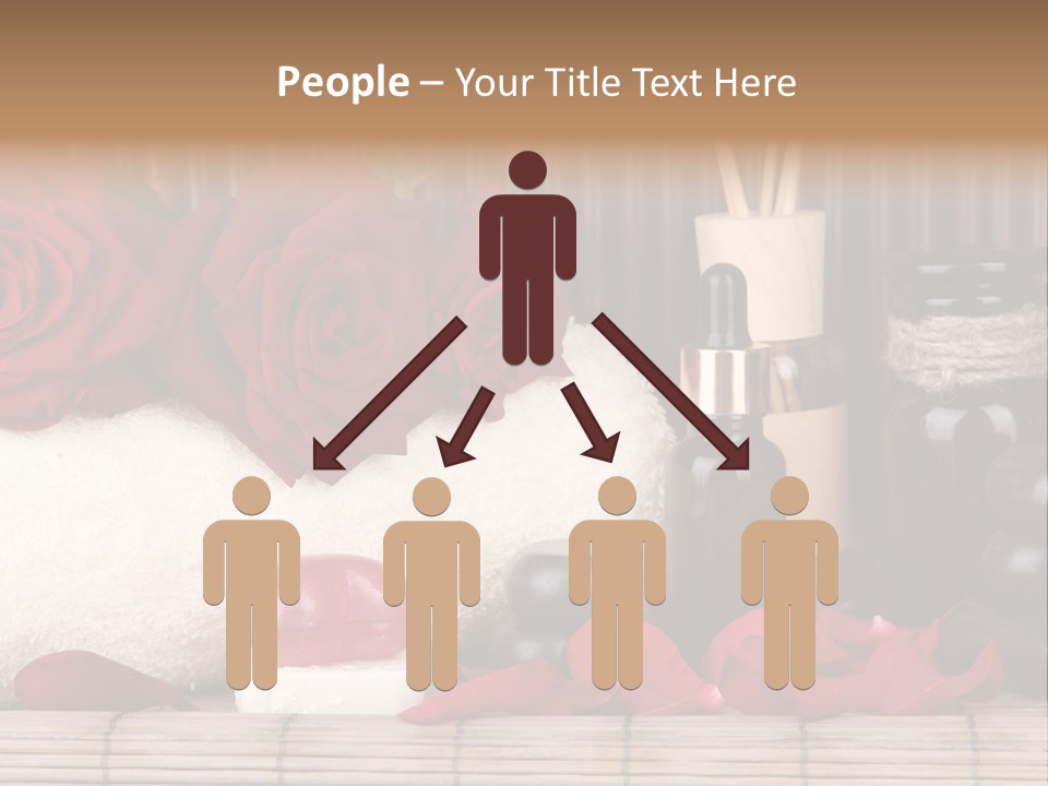 Fragrance White Balm PowerPoint Template