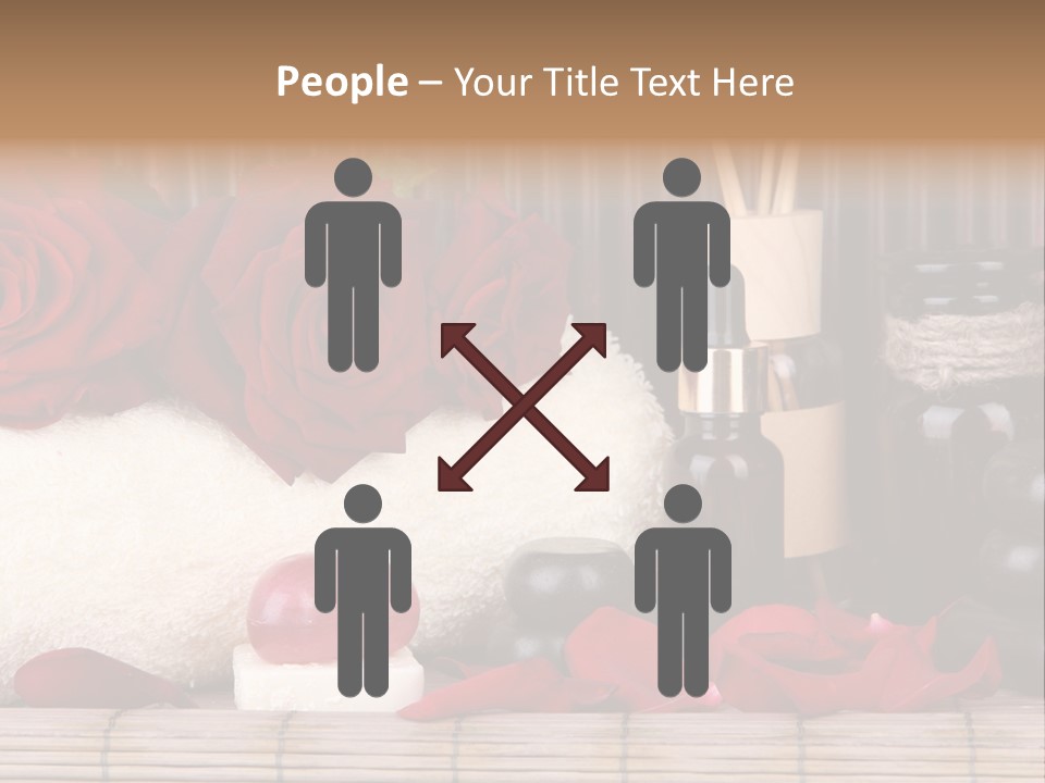 Fragrance White Balm PowerPoint Template