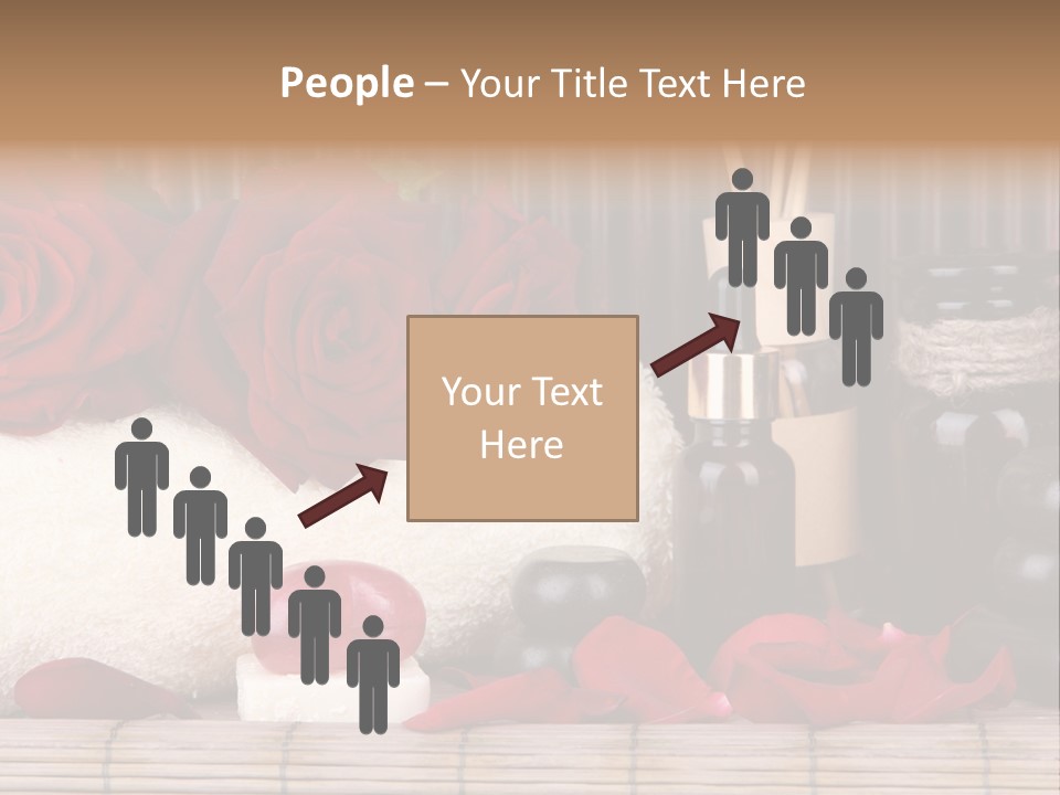 Fragrance White Balm PowerPoint Template