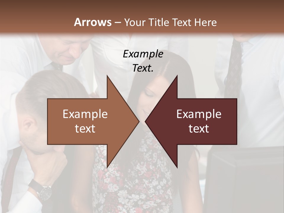 Person Businesswoman Women PowerPoint Template