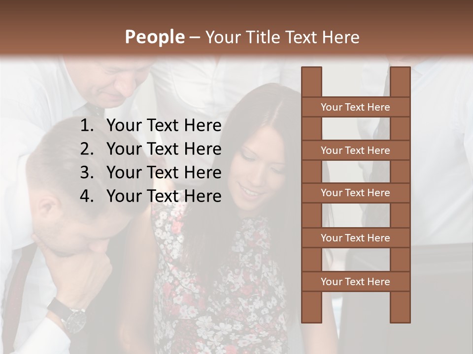 Person Businesswoman Women PowerPoint Template