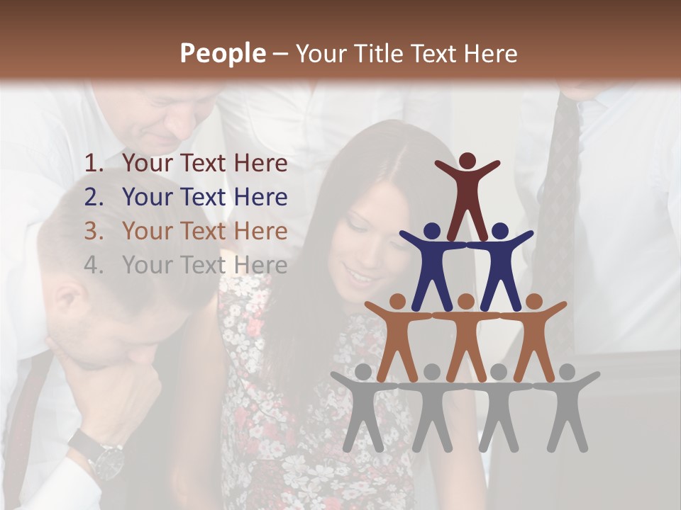 Person Businesswoman Women PowerPoint Template