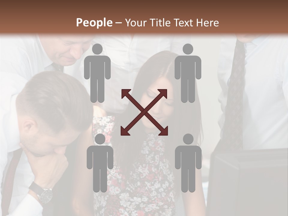 Person Businesswoman Women PowerPoint Template