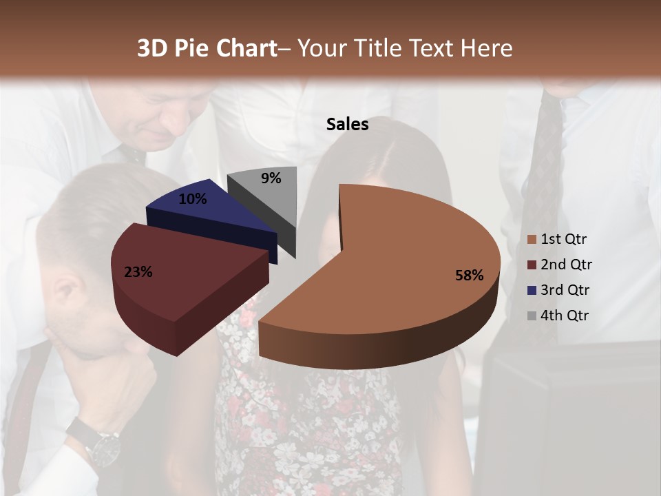 Person Businesswoman Women PowerPoint Template