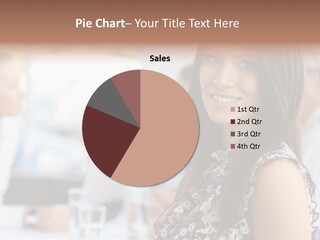 Friend Caucasian Employee PowerPoint Template