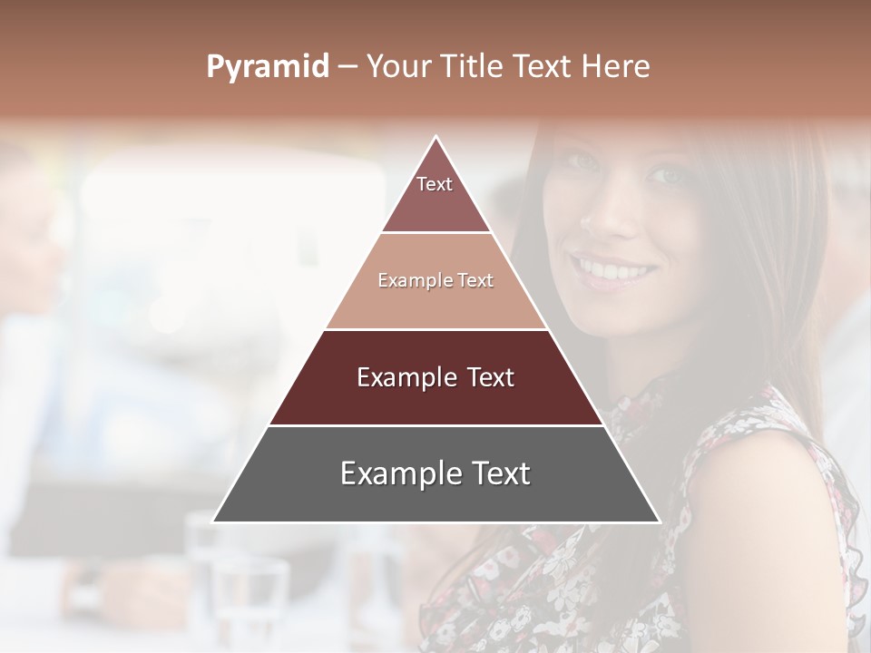 Friend Caucasian Employee PowerPoint Template