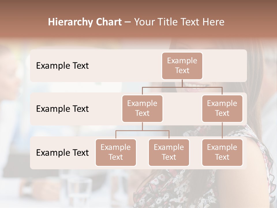 Friend Caucasian Employee PowerPoint Template