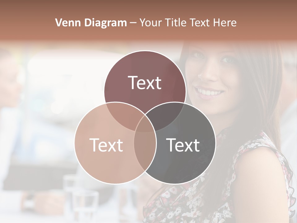 Friend Caucasian Employee PowerPoint Template