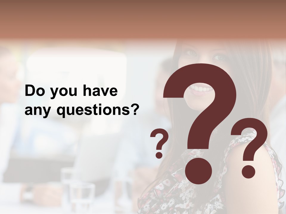 Friend Caucasian Employee PowerPoint Template