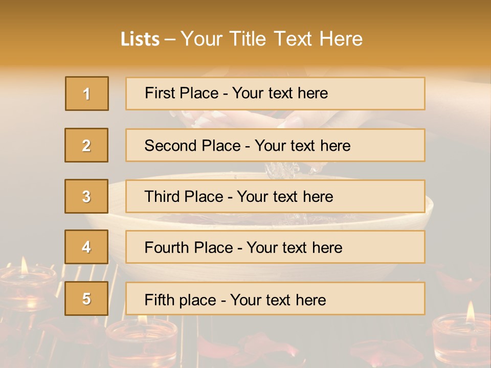 Relax Relaxation Skin PowerPoint Template