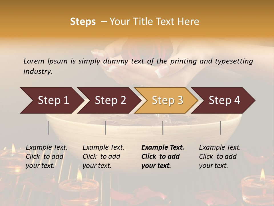 Relax Relaxation Skin PowerPoint Template