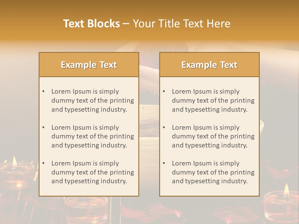 Relax Relaxation Skin PowerPoint Template