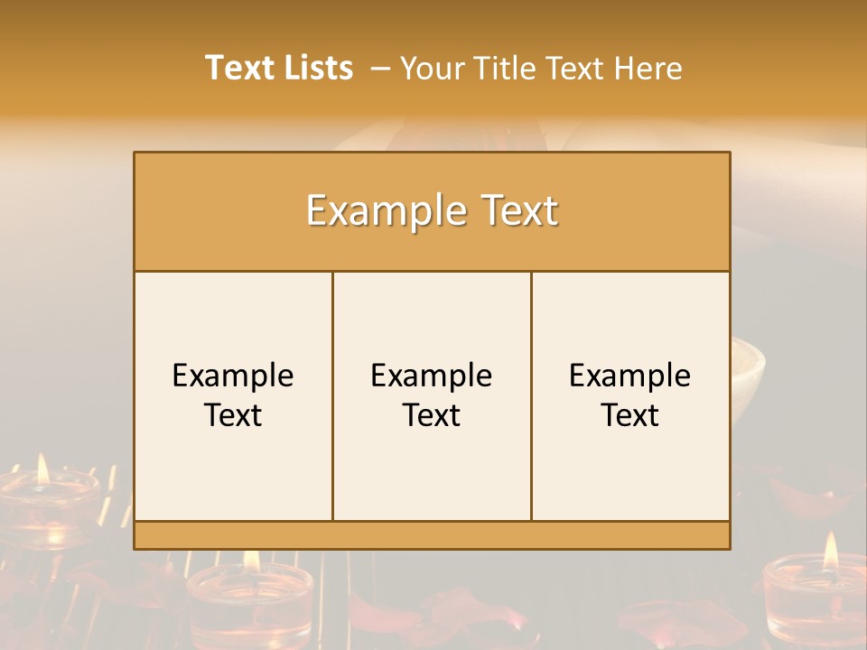 Relax Relaxation Skin PowerPoint Template