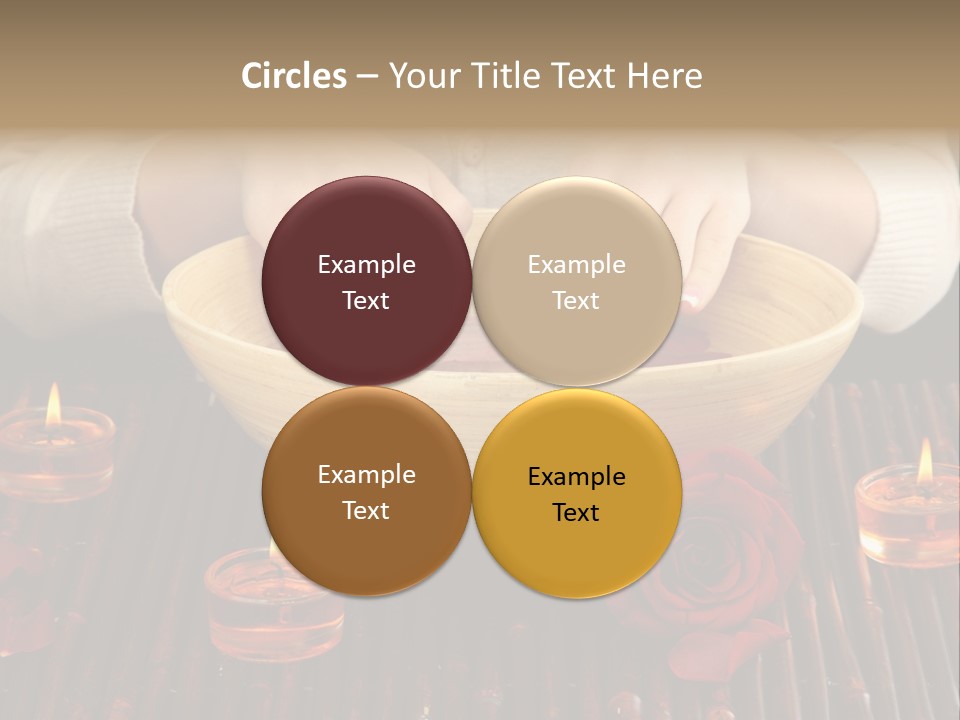 Female Woman Beautiful PowerPoint Template