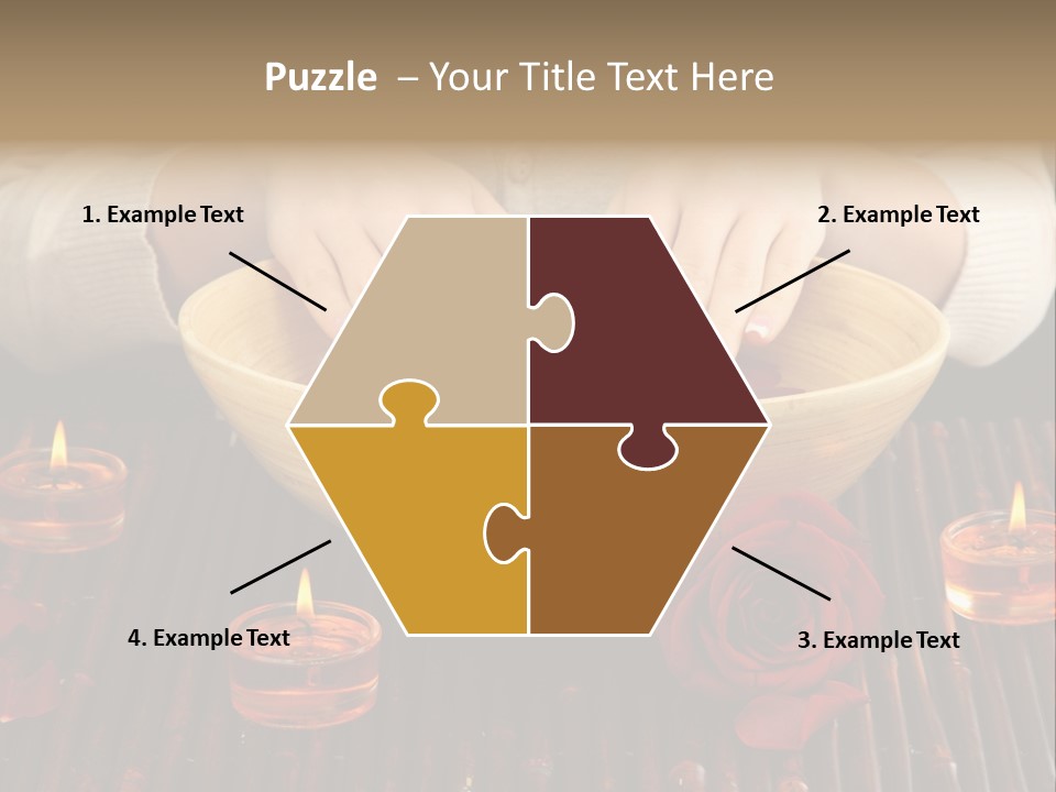 Female Woman Beautiful PowerPoint Template