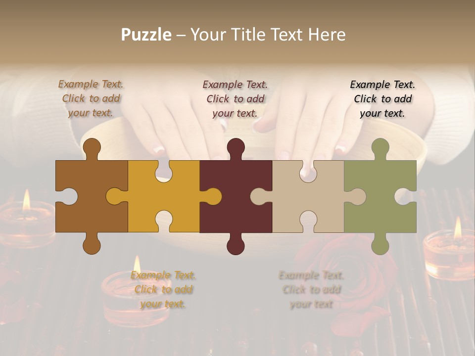 Female Woman Beautiful PowerPoint Template