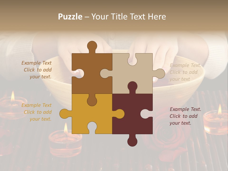 Female Woman Beautiful PowerPoint Template