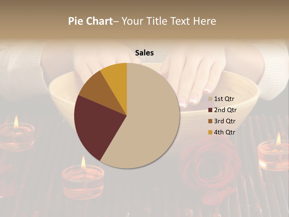 Female Woman Beautiful PowerPoint Template