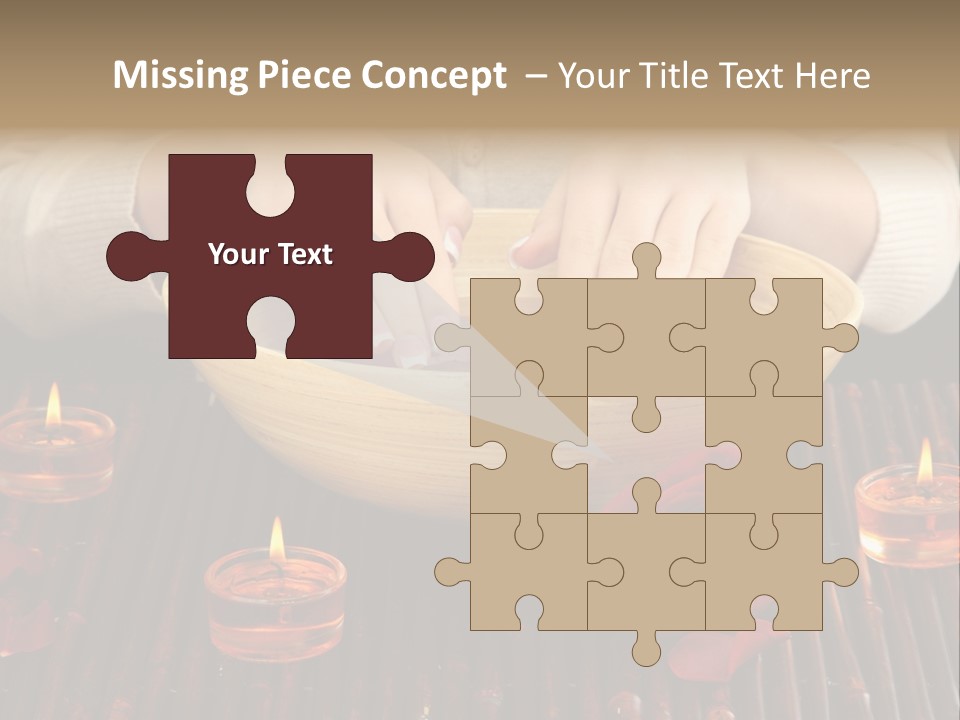 Female Woman Beautiful PowerPoint Template