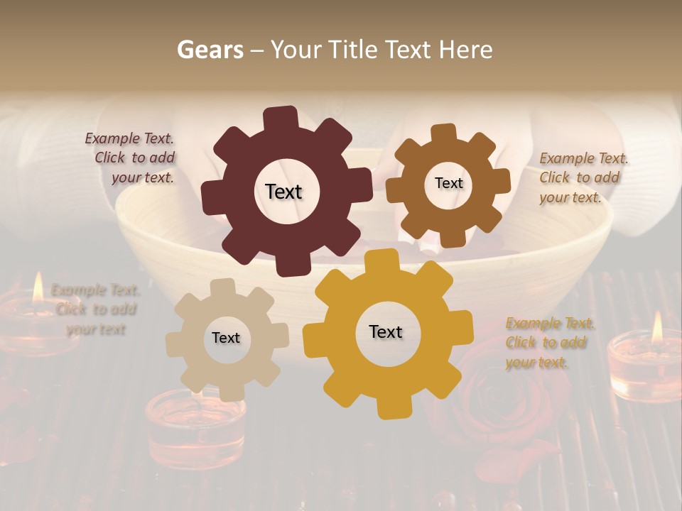 Female Woman Beautiful PowerPoint Template