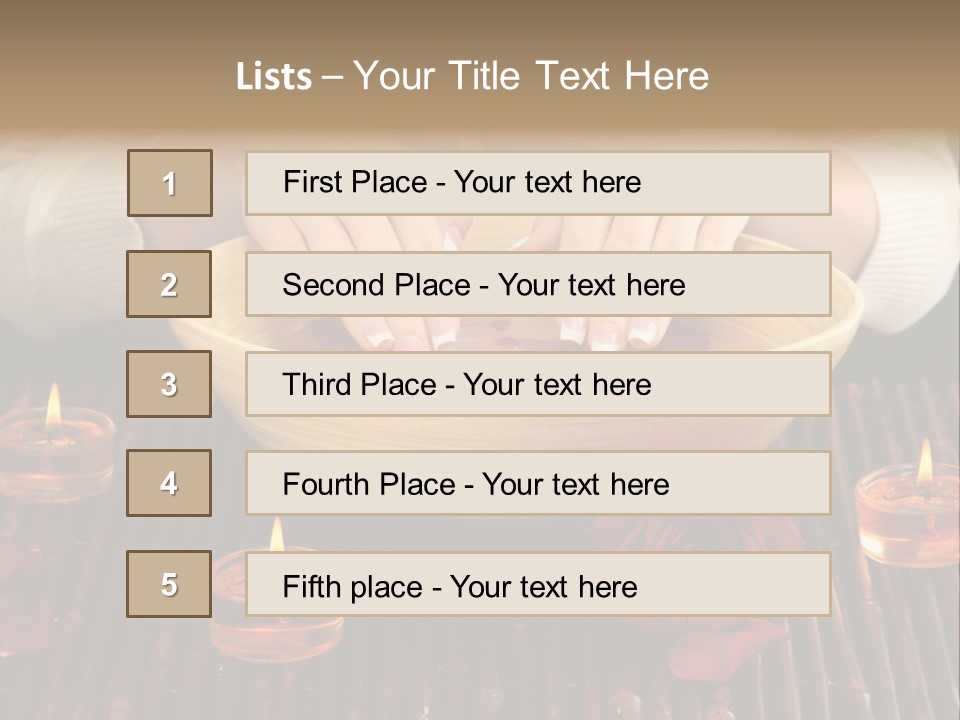 Female Woman Beautiful PowerPoint Template