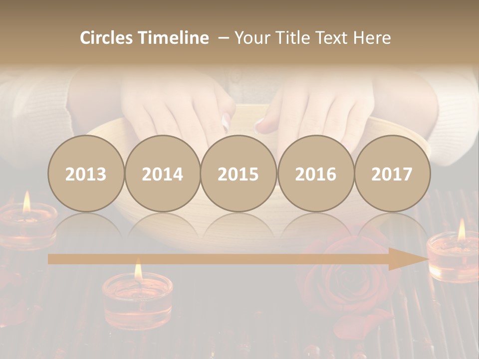 Female Woman Beautiful PowerPoint Template