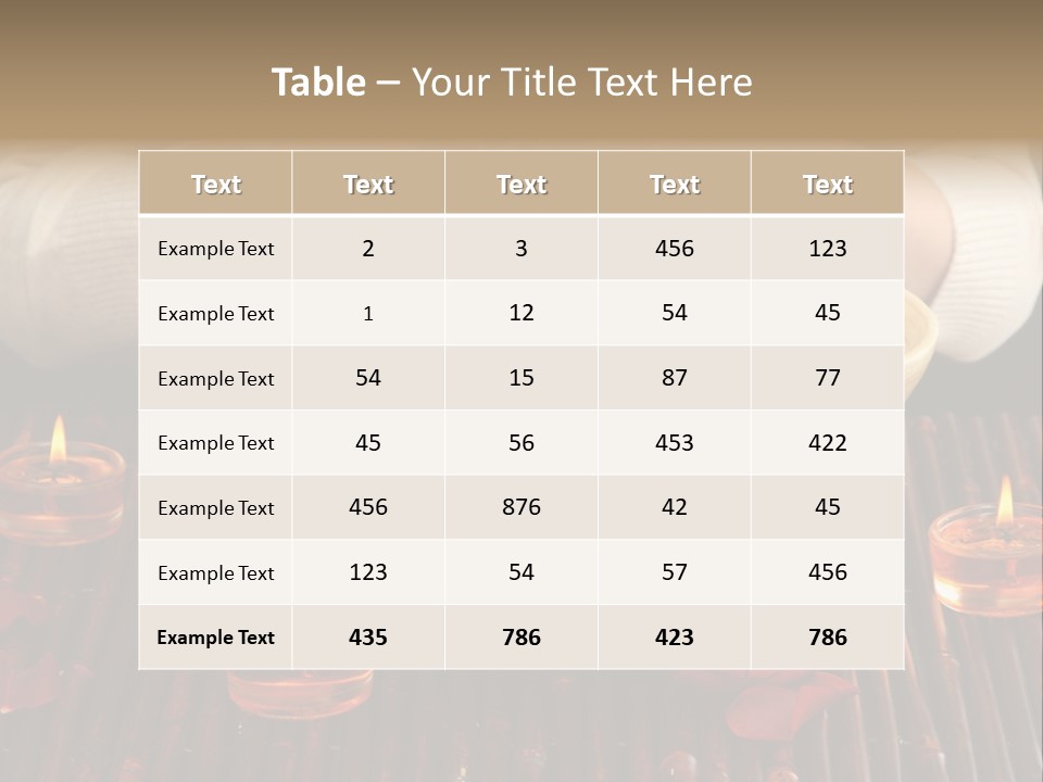 Female Woman Beautiful PowerPoint Template