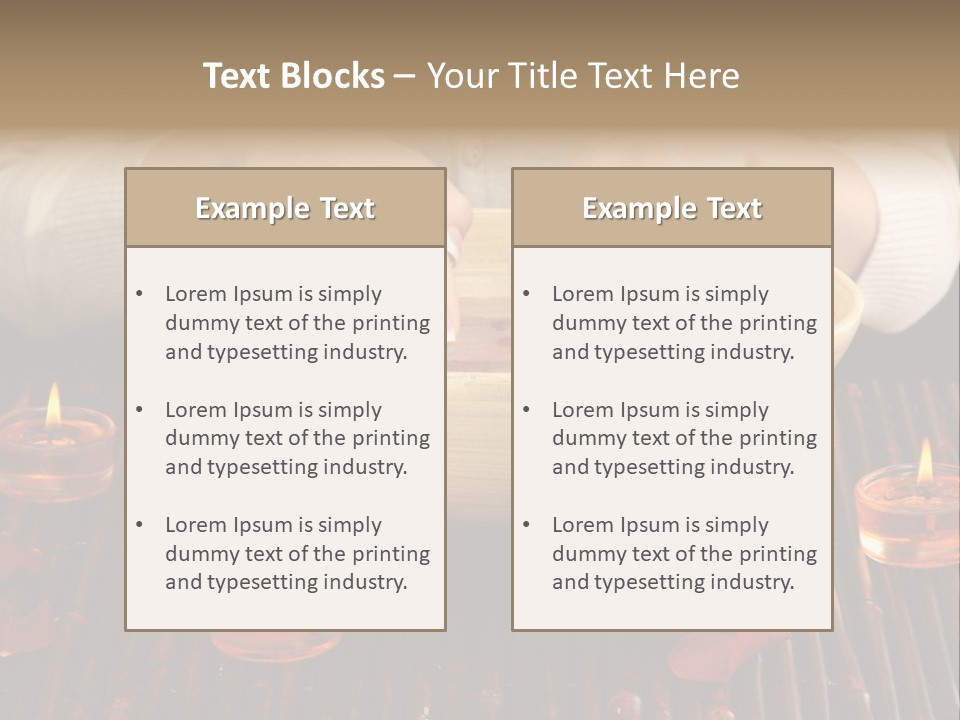 Female Woman Beautiful PowerPoint Template