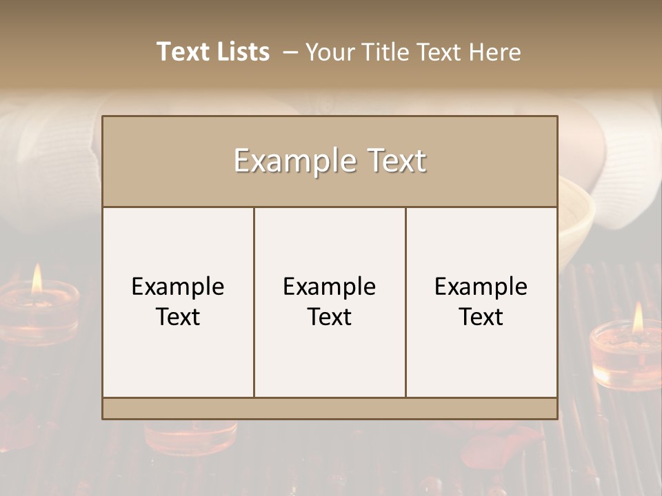 Female Woman Beautiful PowerPoint Template
