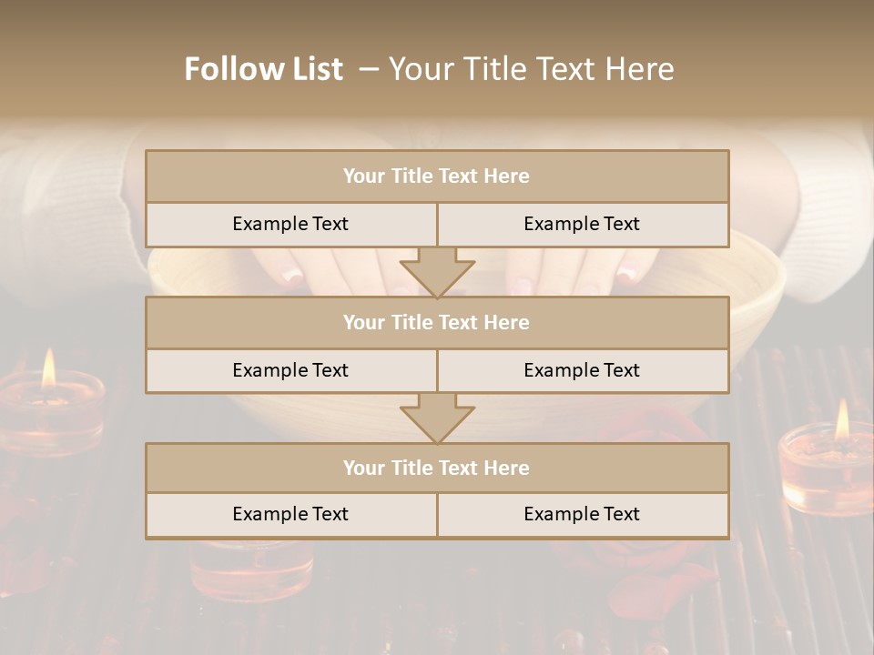 Female Woman Beautiful PowerPoint Template