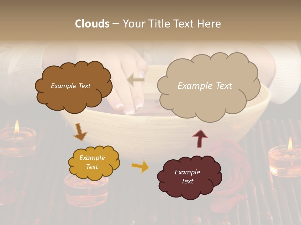 Female Woman Beautiful PowerPoint Template