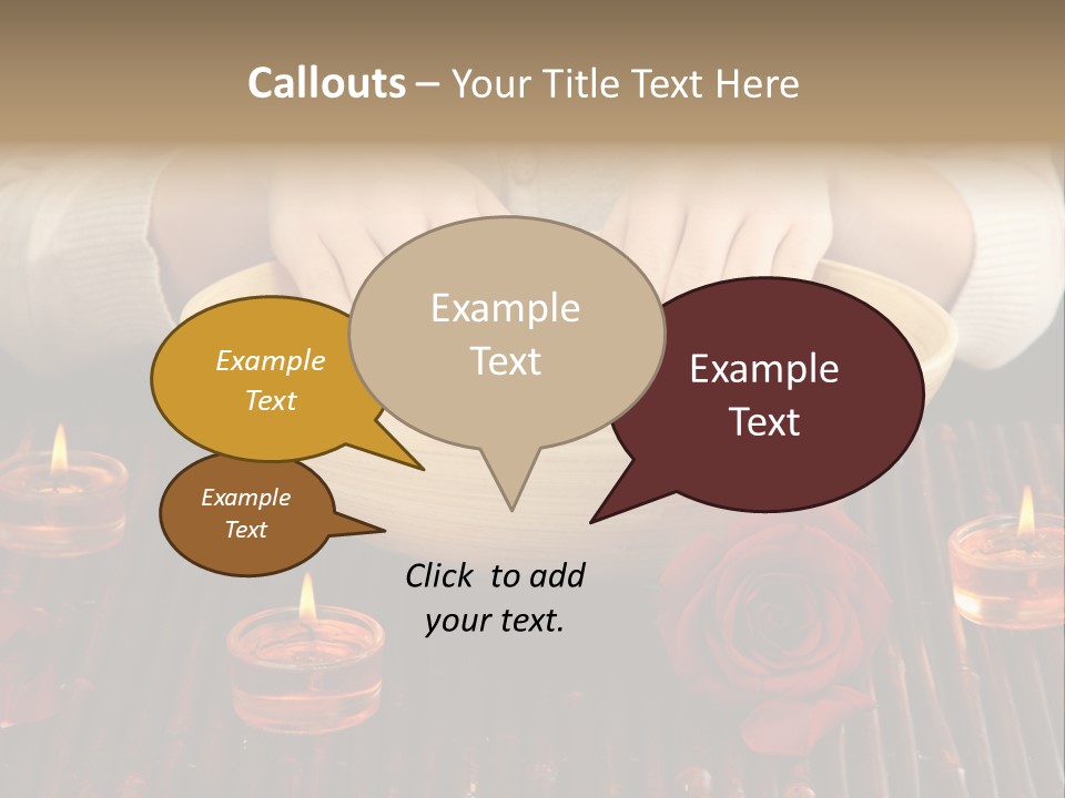 Female Woman Beautiful PowerPoint Template