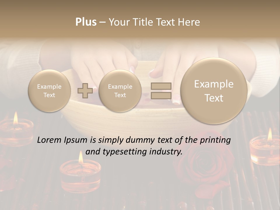 Female Woman Beautiful PowerPoint Template