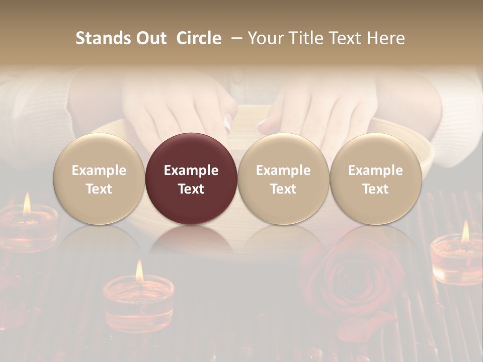 Female Woman Beautiful PowerPoint Template