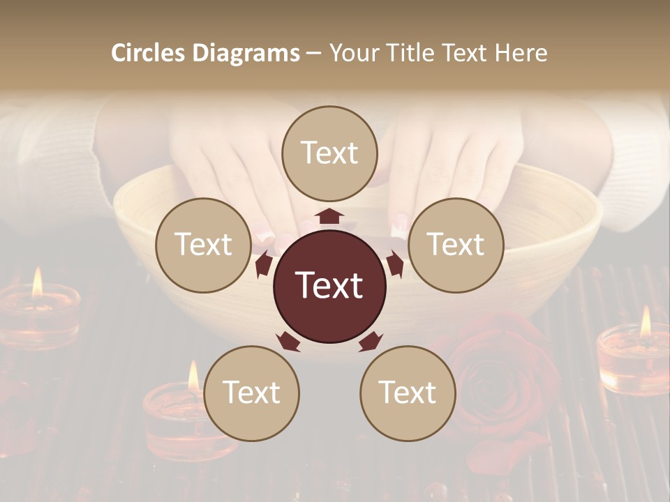 Female Woman Beautiful PowerPoint Template