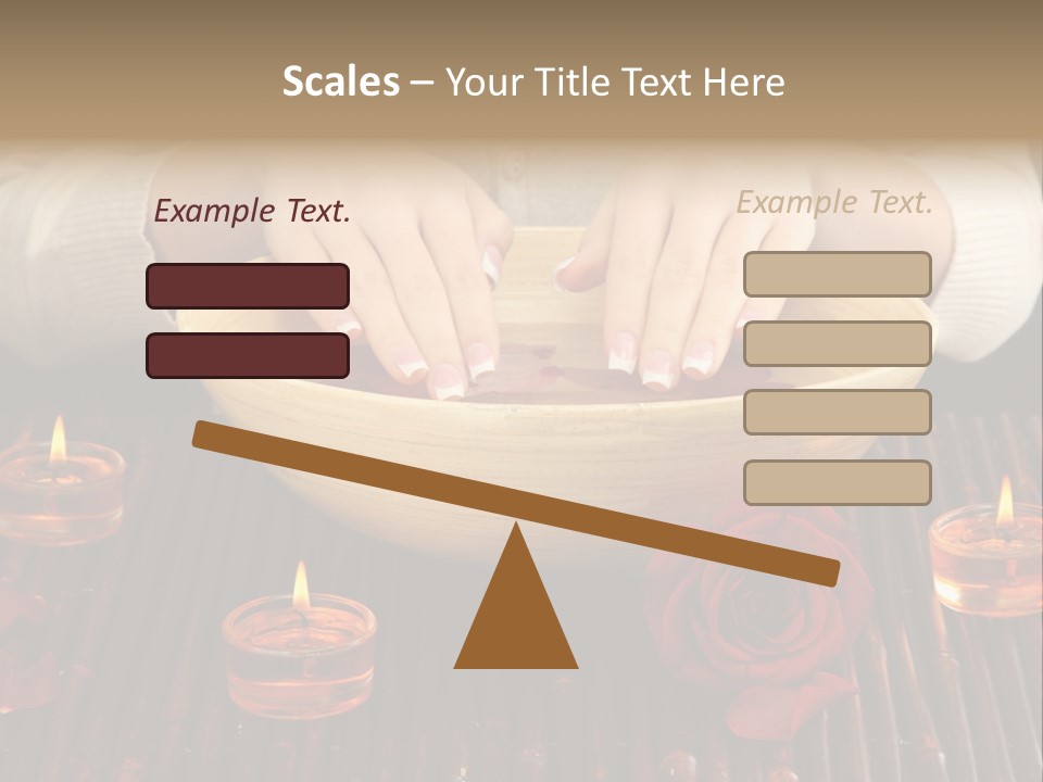 Female Woman Beautiful PowerPoint Template