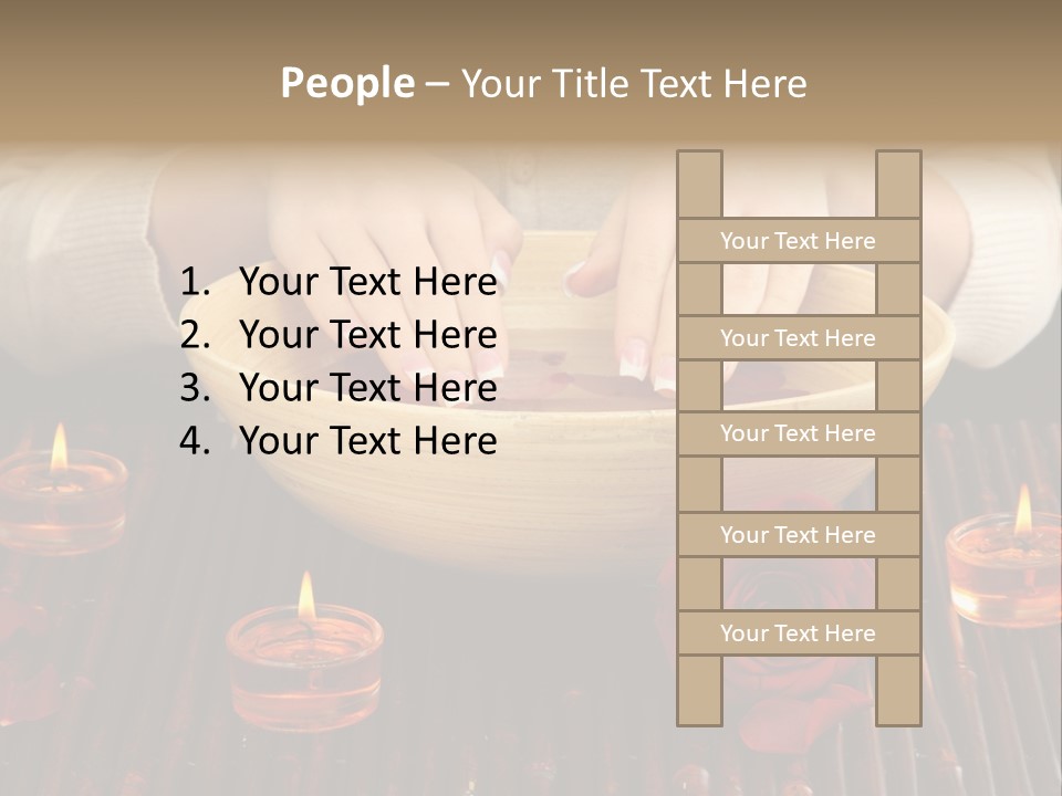 Female Woman Beautiful PowerPoint Template