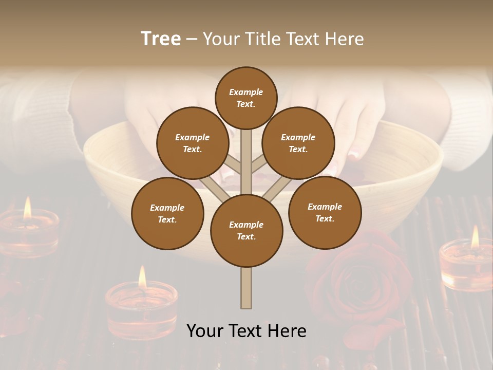 Female Woman Beautiful PowerPoint Template