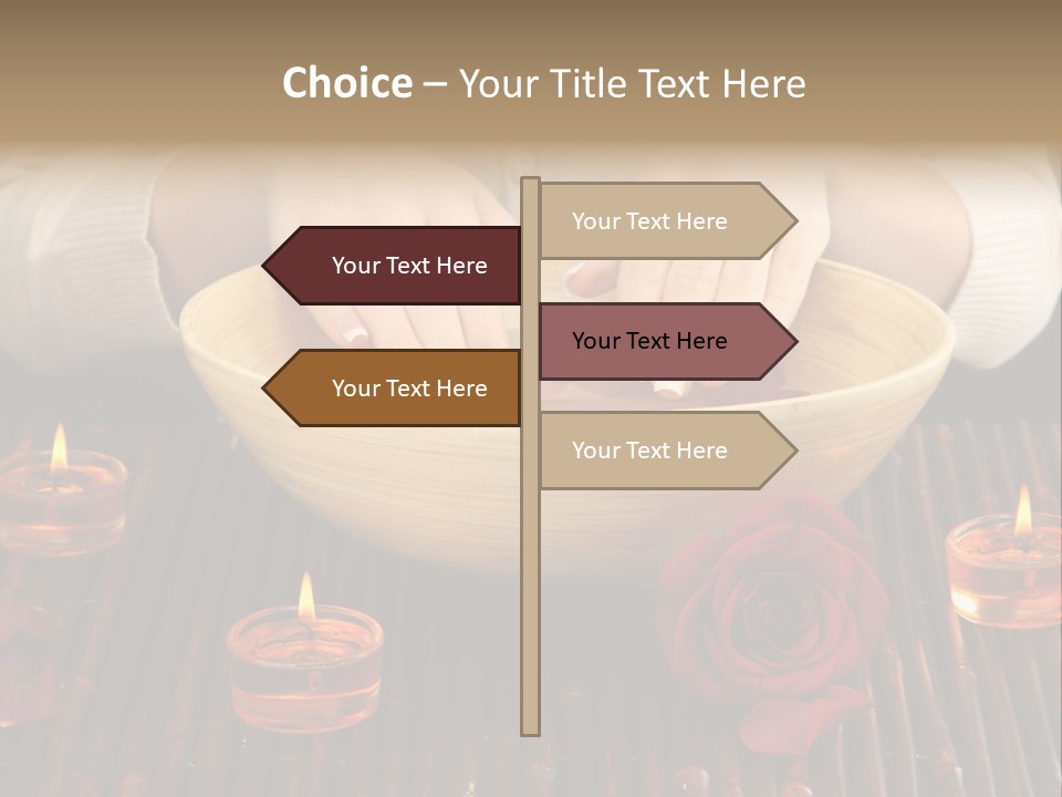 Female Woman Beautiful PowerPoint Template