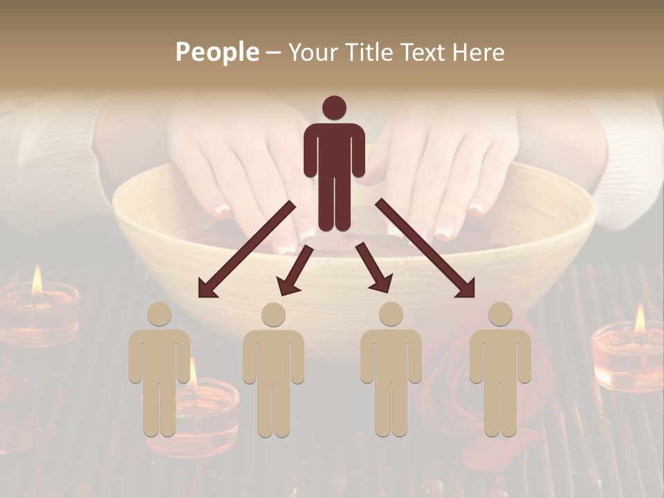 Female Woman Beautiful PowerPoint Template