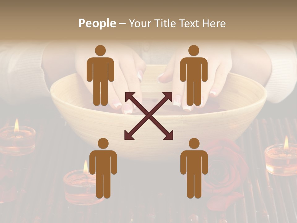 Female Woman Beautiful PowerPoint Template