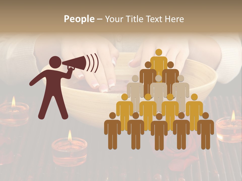 Female Woman Beautiful PowerPoint Template