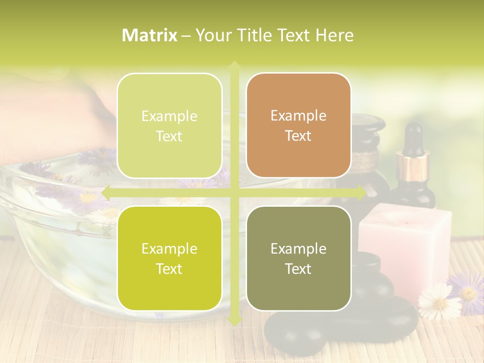 Beige White Hand PowerPoint Template