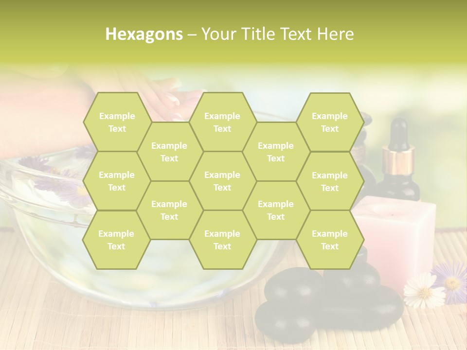 Beige White Hand PowerPoint Template