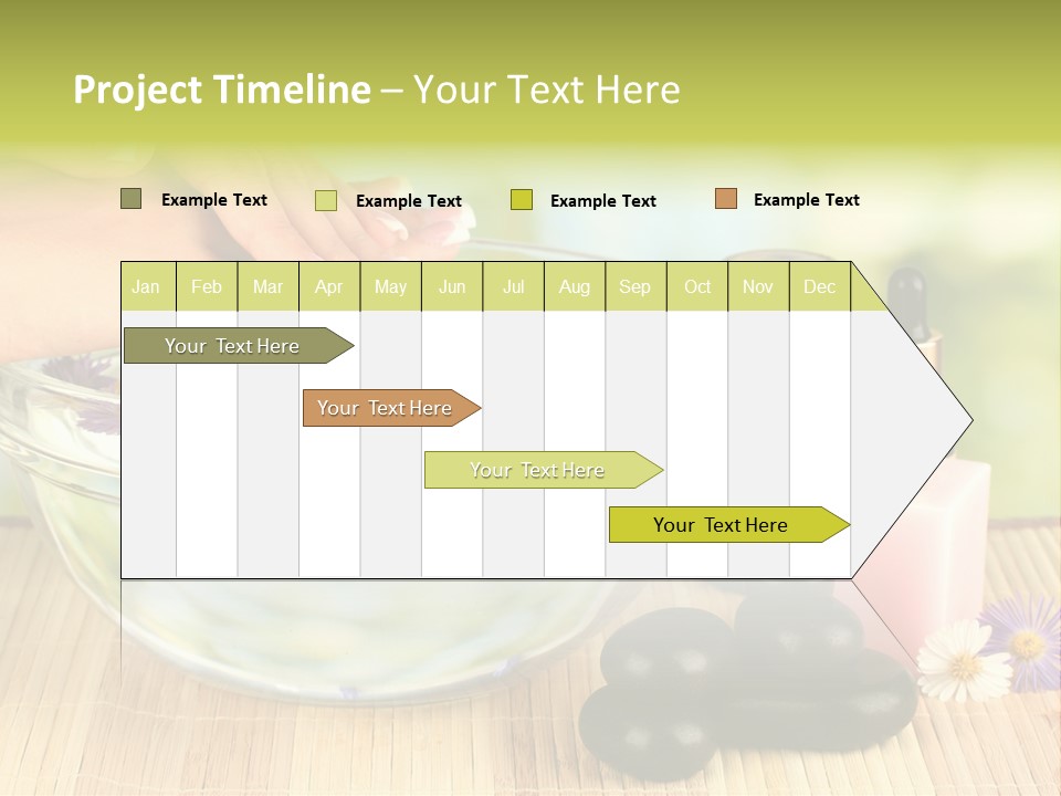 Beige White Hand PowerPoint Template
