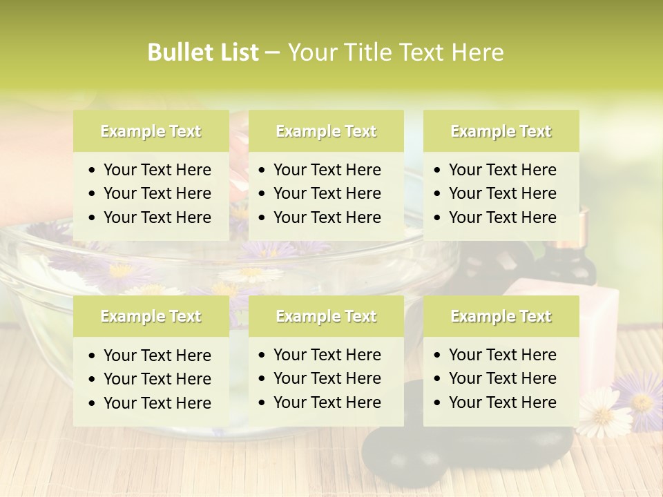 Beige White Hand PowerPoint Template